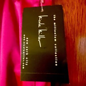 Nicole Miller Long Bright Magenta/Pink Skirt